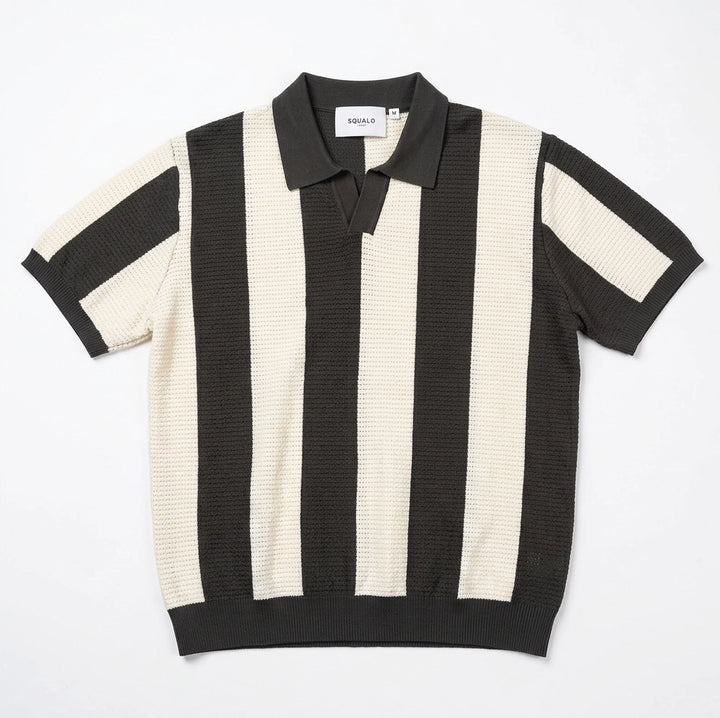 SQUALO KNIT POLO D26019